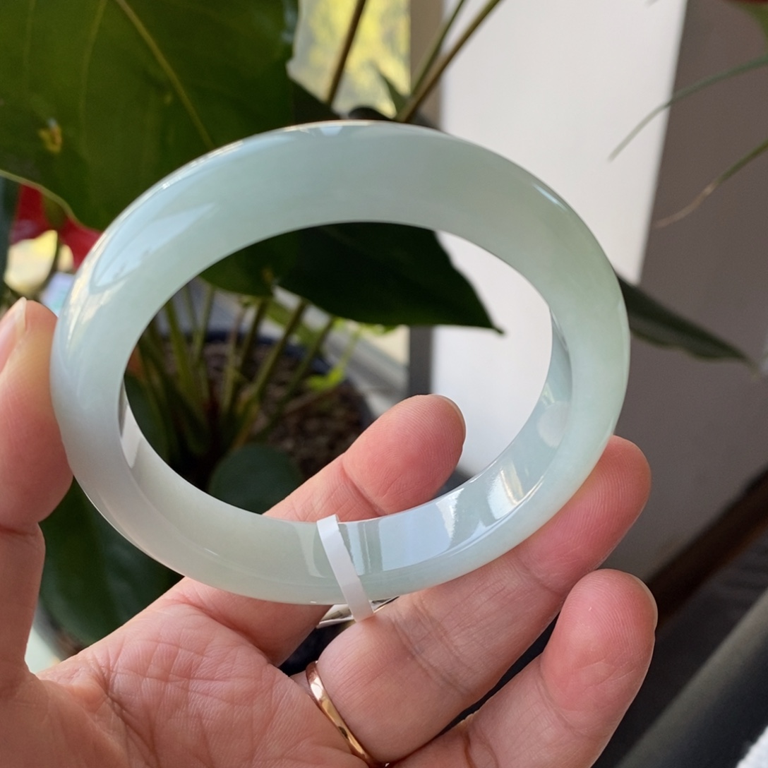 翡翠未镶嵌手镯5号