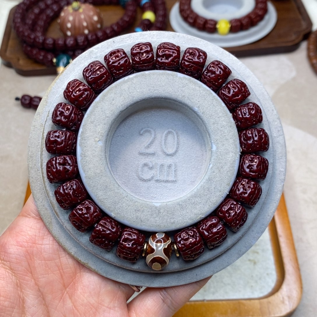 艺***臣金刚菩提吊坠盘龙单圈12