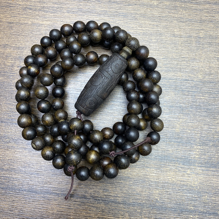沉香木串高端文玩精品手串R8