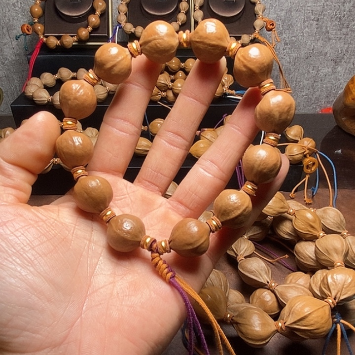 橄榄核手串/手链蜜桃18