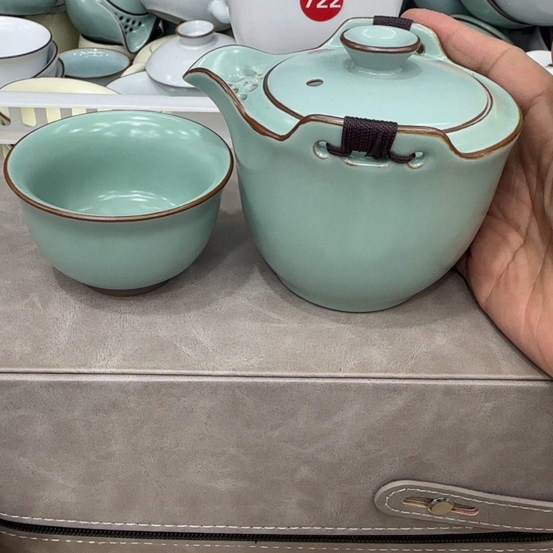 瓷片开播浮力，小微瑕。