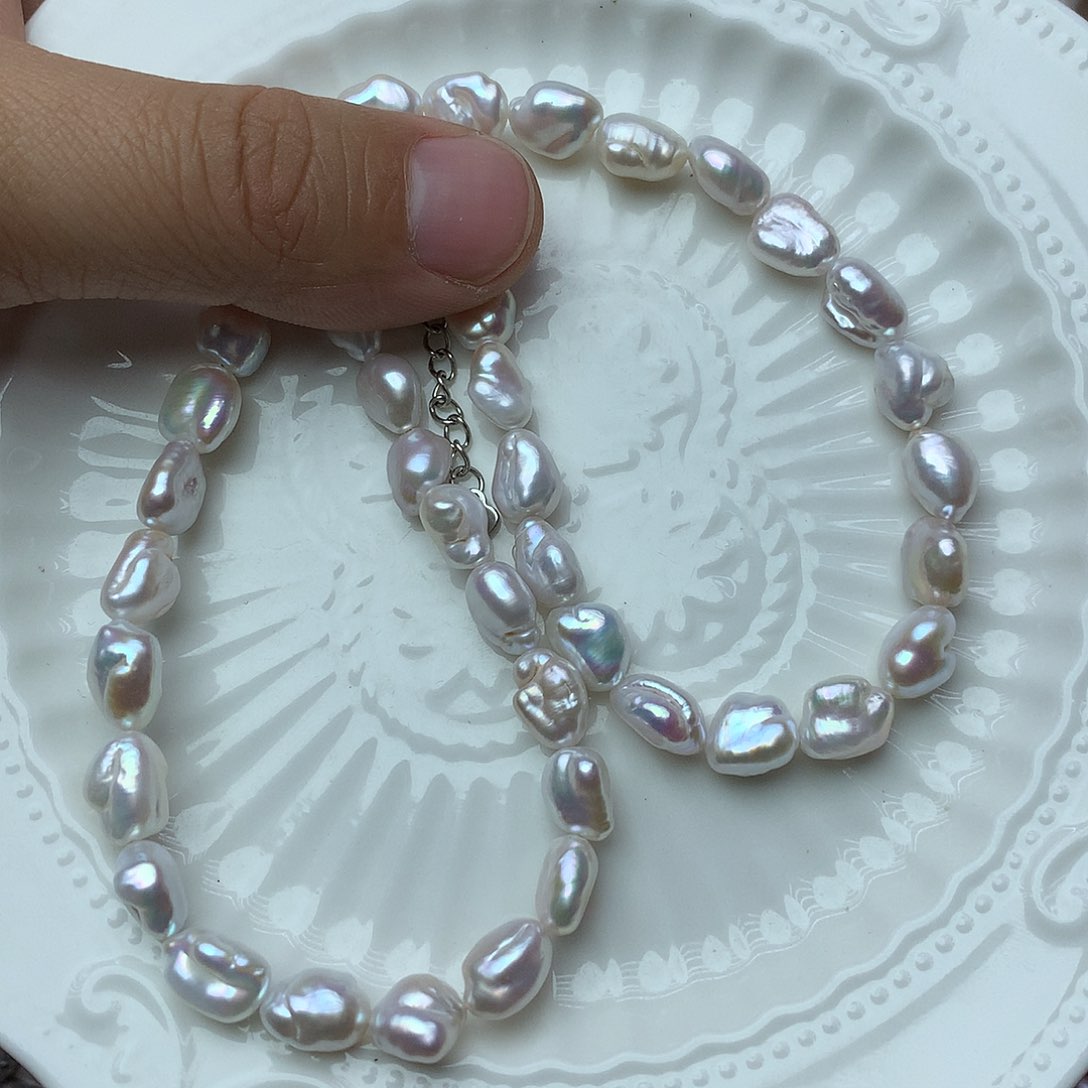 淡水珍珠6-7未镶嵌x8项链