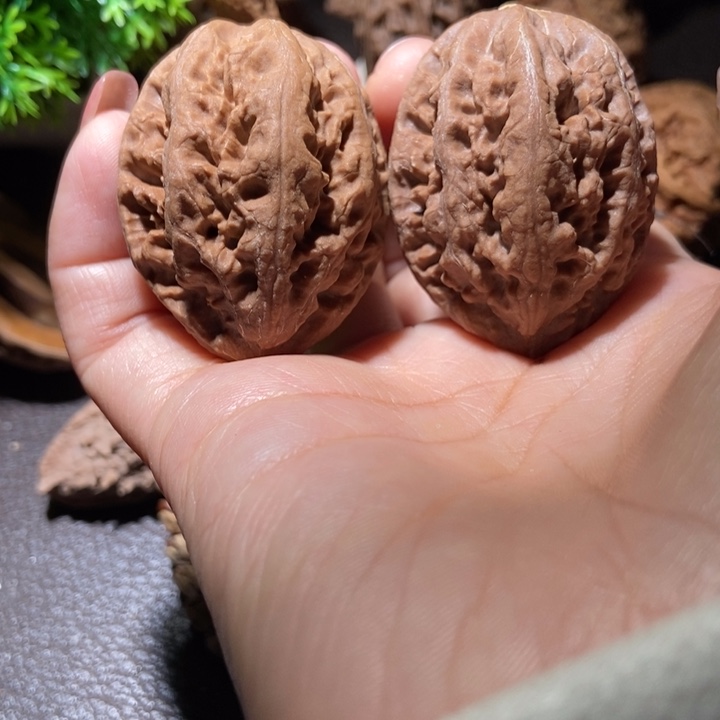 把件文玩核桃东北楸子小雪219