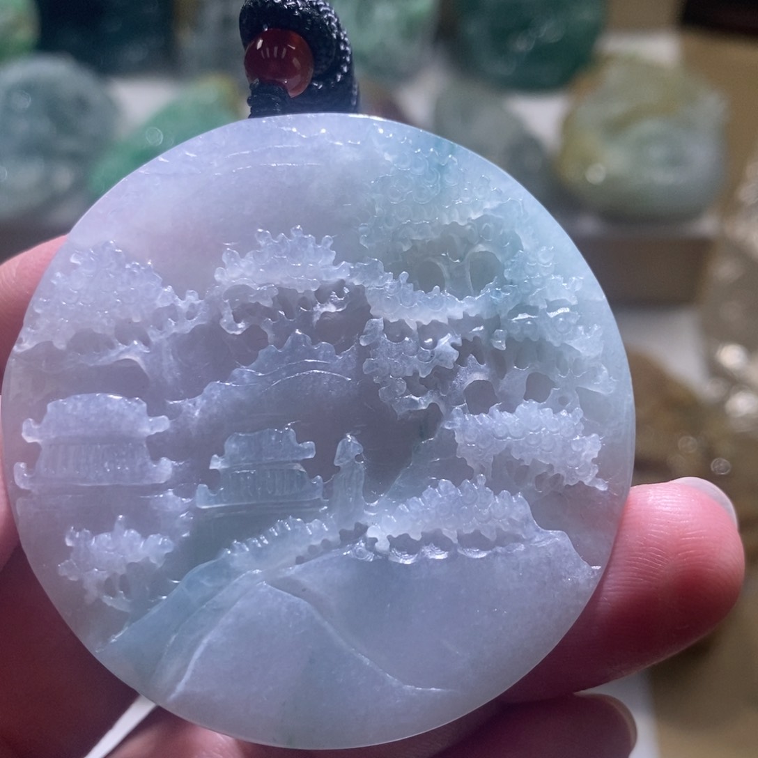 【闪购商品】翡翠颈饰未镶嵌1111111111111