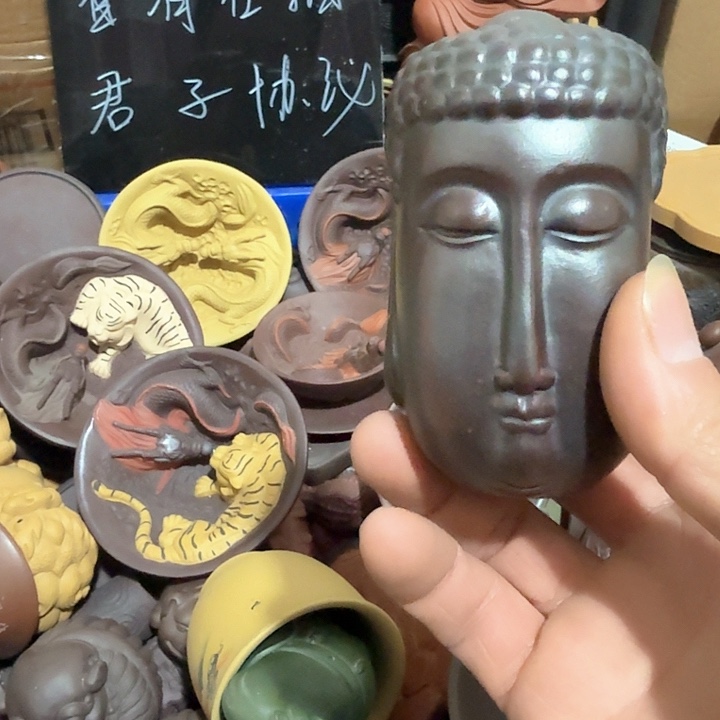 紫砂茶宠雕塑茶宠