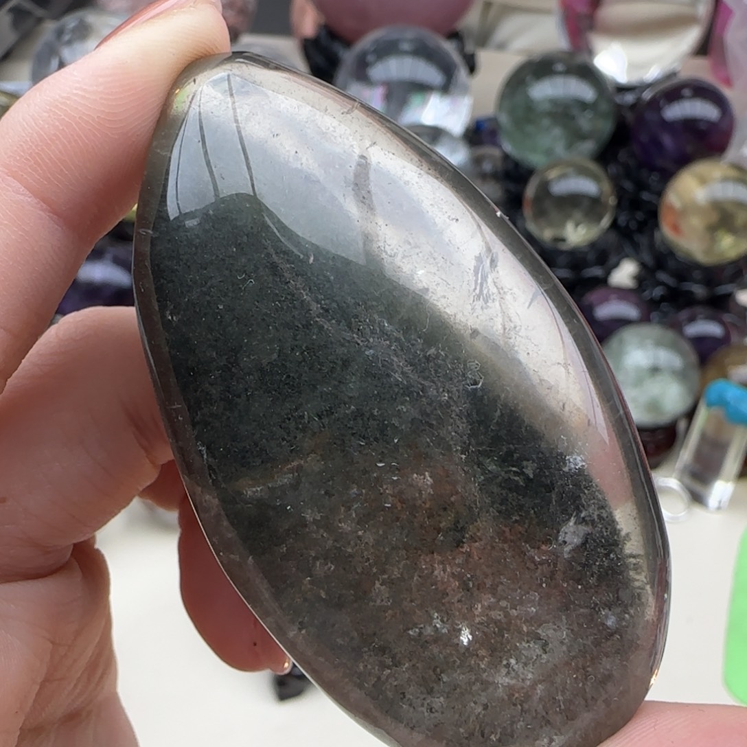 行***巴未镶嵌摆件水晶a514