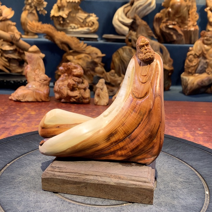 柏木（崖柏）根雕摆件