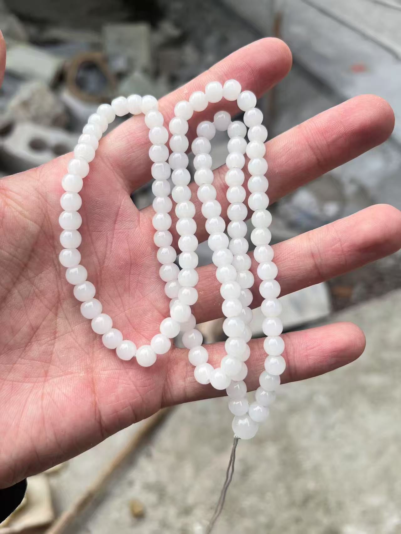 山料黑山108项链