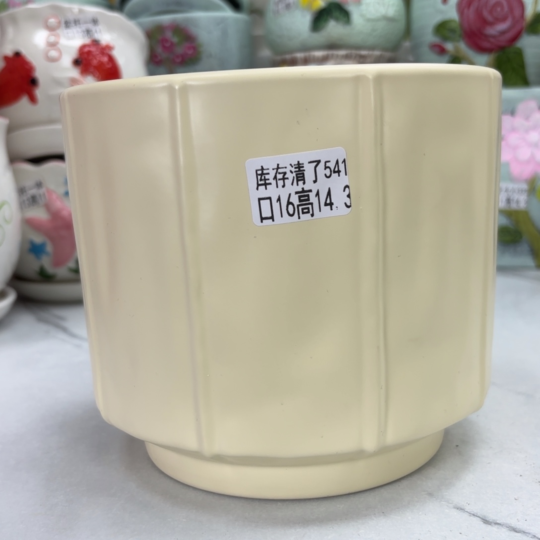 @夏西陶瓷花盆@@5541