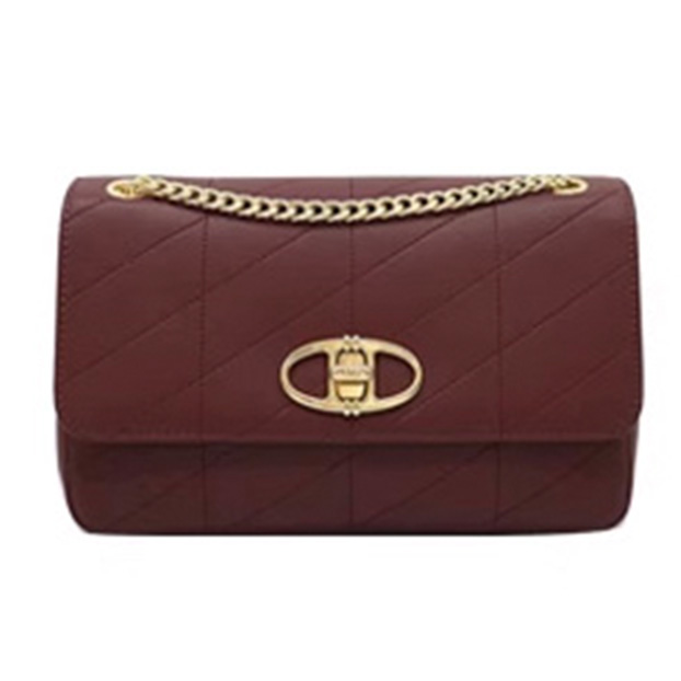 稻草人女包当季新款时尚百搭淑女小香风菱格高级感通勤链条小香风