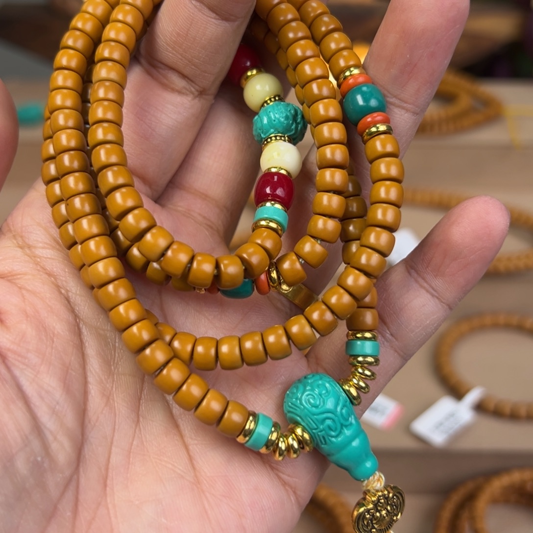 橄榄核手串/手链@@满配脖挂6