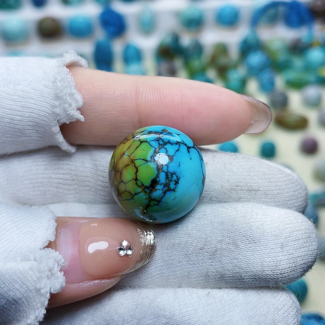 绿松石珠宝奇石未镶嵌