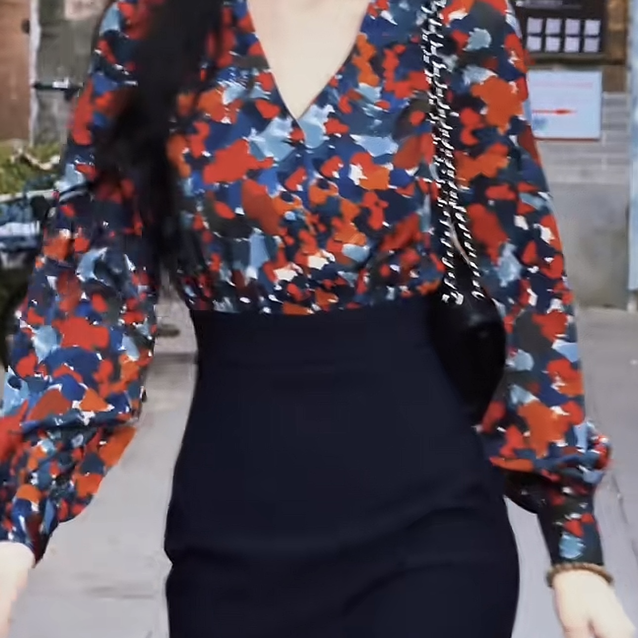 【静铉】港风春季新款高级法式气质显瘦直筒连衣裙-YL11250