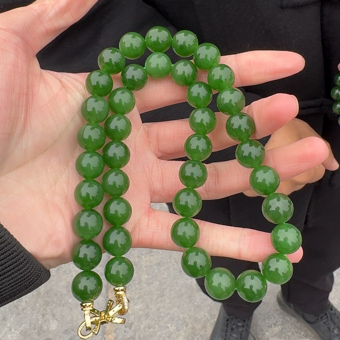 和田玉项链未镶嵌220广西表妹卡12左右俄料微矿点