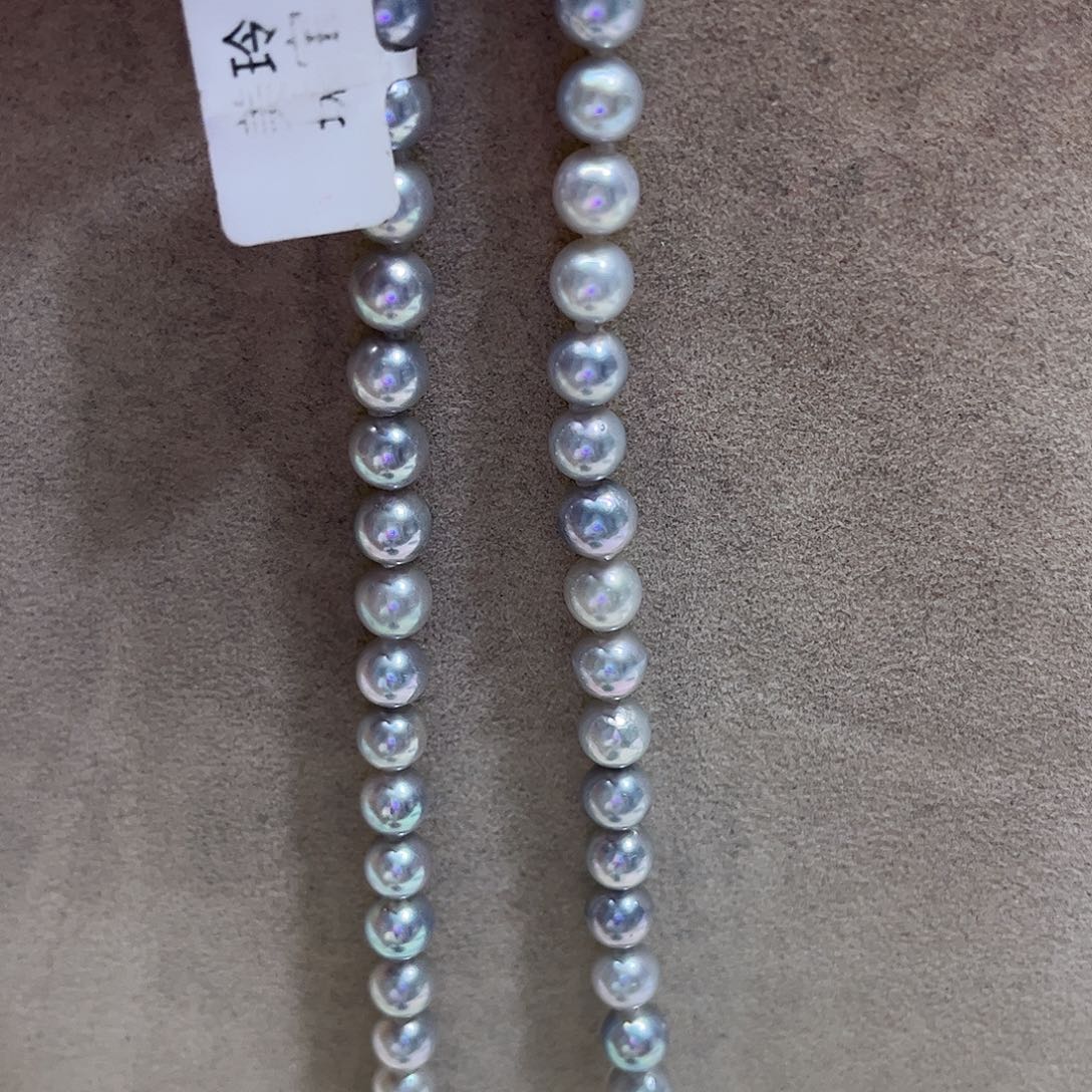 银S925镶嵌颈饰海水珍珠