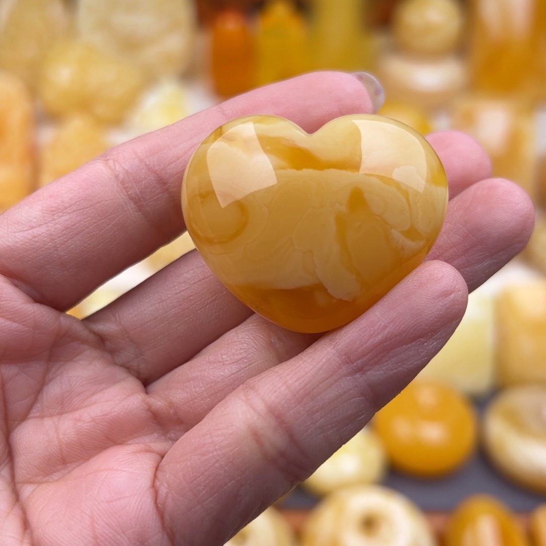 琥珀裸石未镶嵌纯天然琥珀蜜蜡无优化