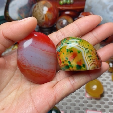 未镶嵌玛瑙/玉髓珠宝奇石用****1