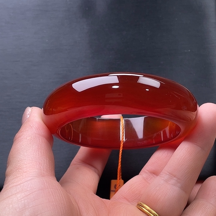 玛瑙/玉髓未镶嵌手镯58.7