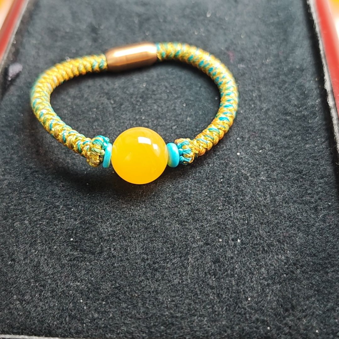 手串蜜蜡未镶嵌手绳