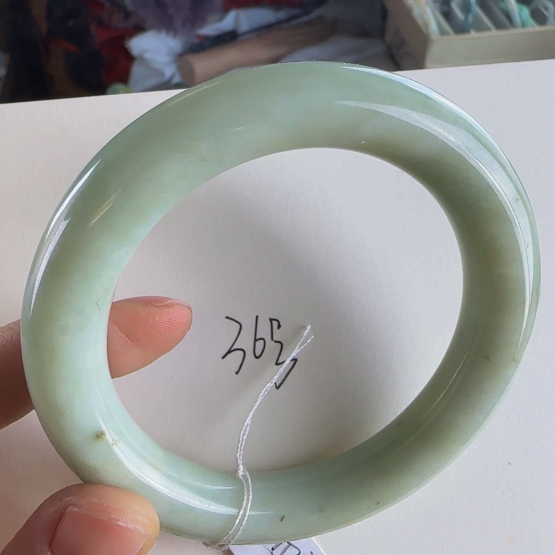 翡翠手镯未镶嵌老坑57圈哈蜜瓜