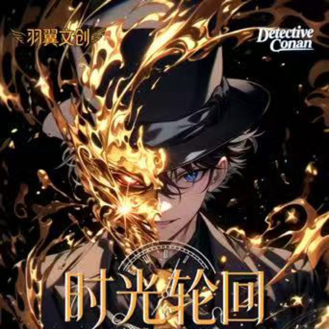 【羽翼文创】之时光轮回全金属珐琅名侦探柯南收藏卡