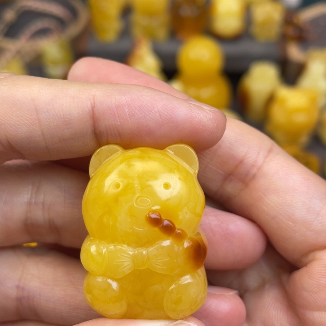 未镶嵌琥珀裸石蜜蜡