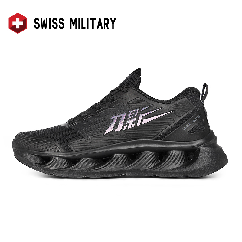 SWISS MILITARY时尚情侣潮鞋百搭超轻减震厚底保暖男女透气徒步鞋