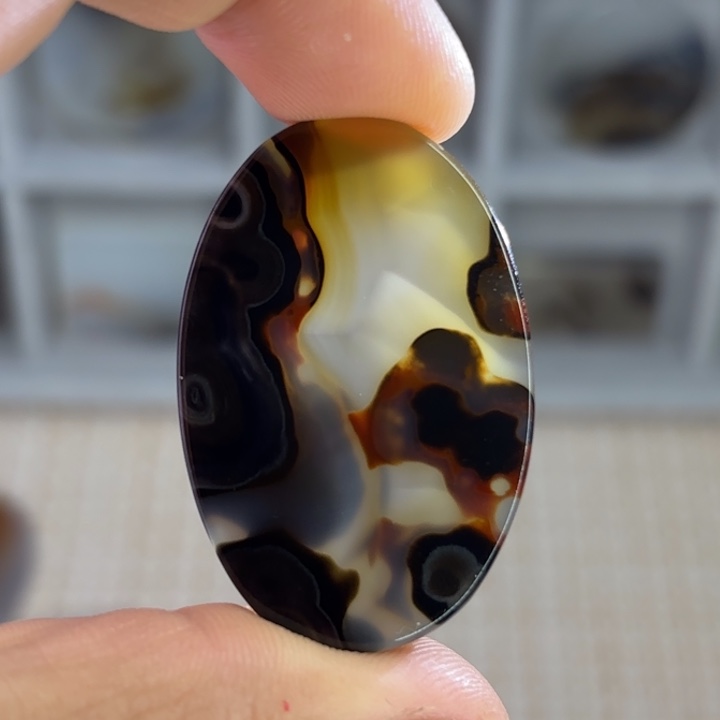 玛瑙/玉髓吊坠(不含链)未镶嵌