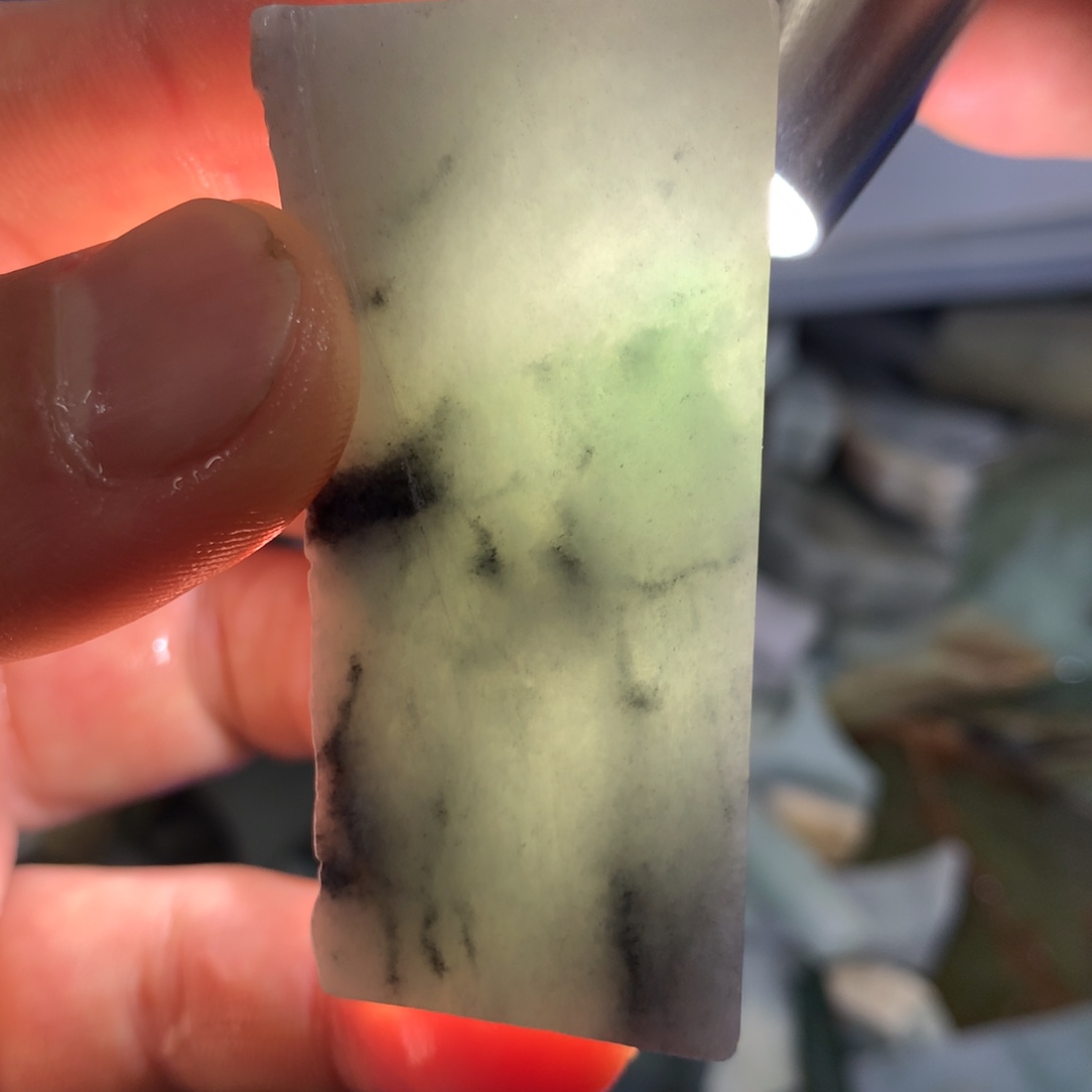 翡翠裸石翡翠边角料