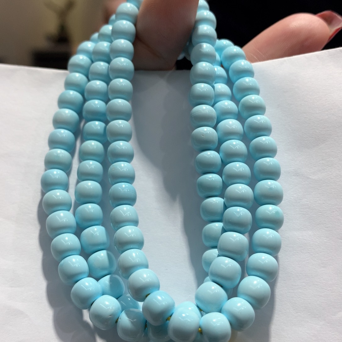 绿松石长链未镶嵌