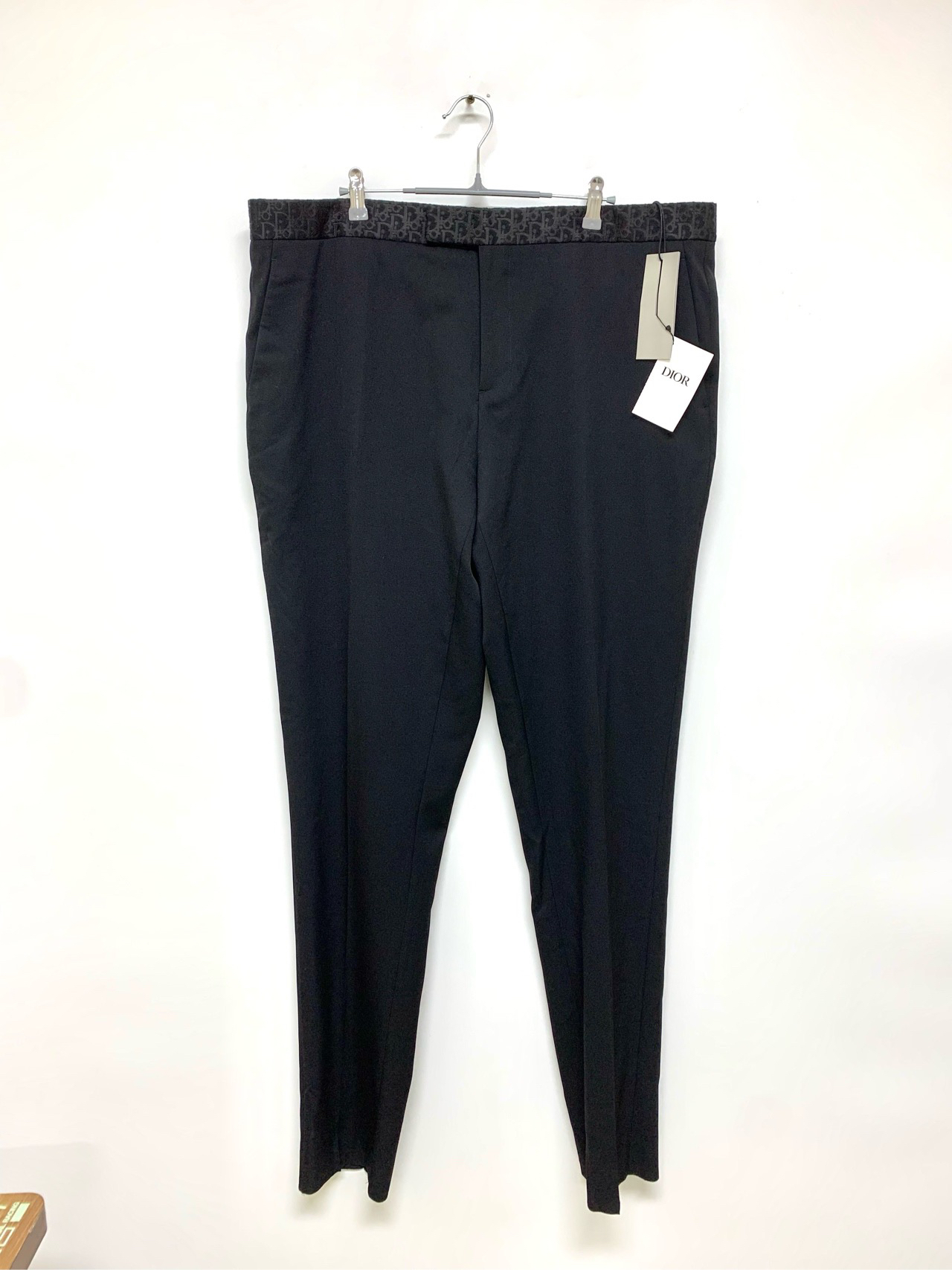 未使用 DIOR/迪奥 暗纹满印西装长裤/58码 /Y3668