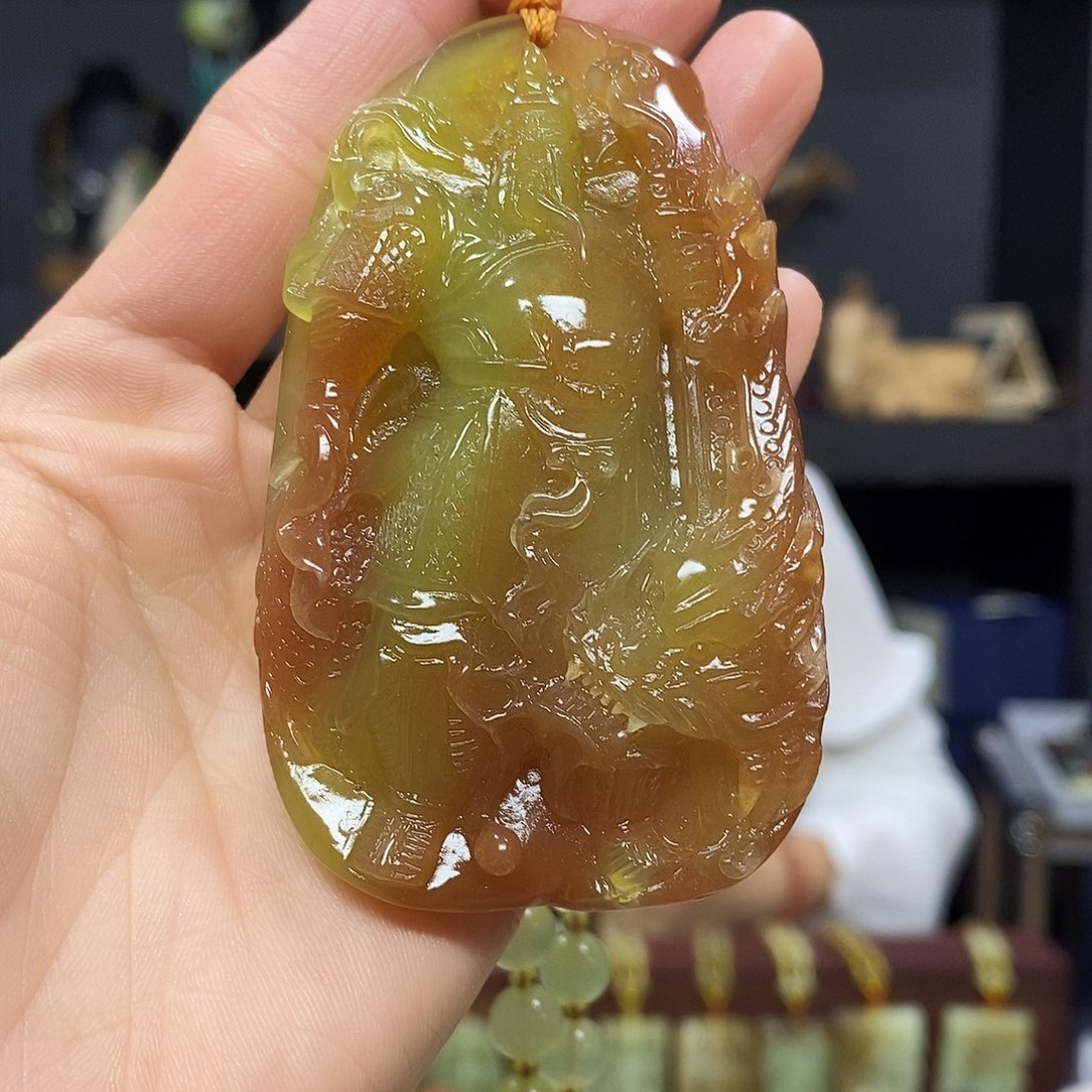 岫玉挂件吊坠未镶嵌