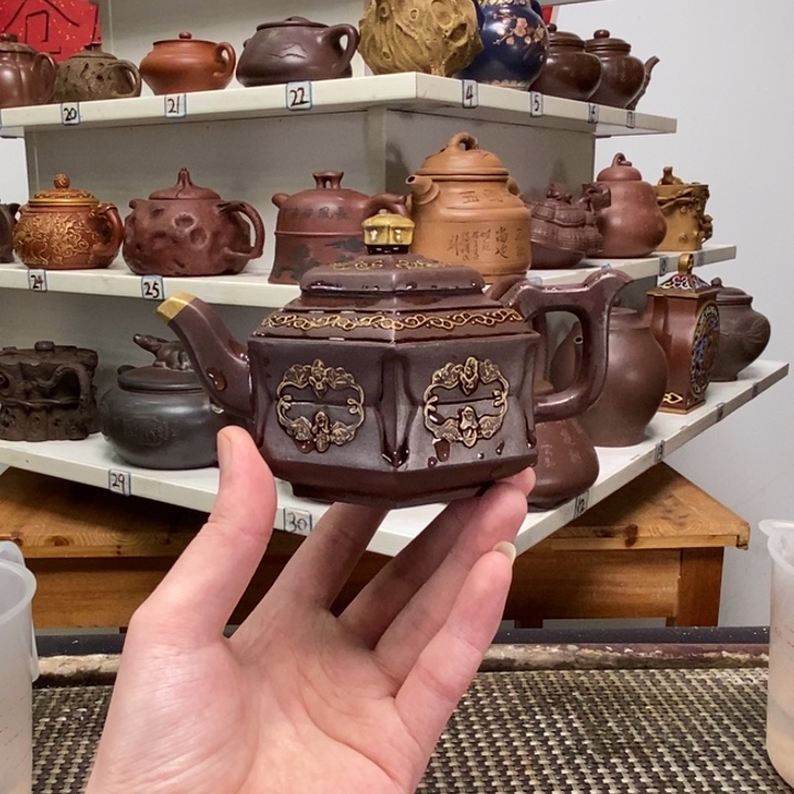 紫砂茶壶全手工制作