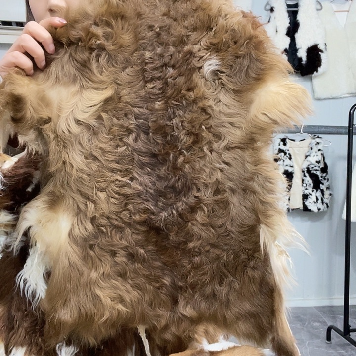 双面款羊皮瑕疵羊羔皮