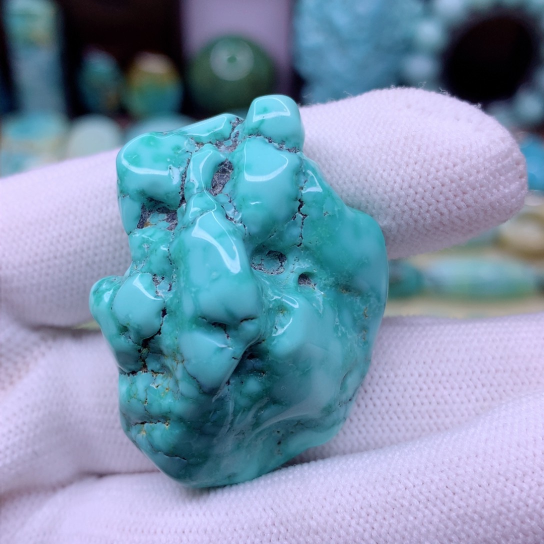 绿松石颈饰未镶嵌