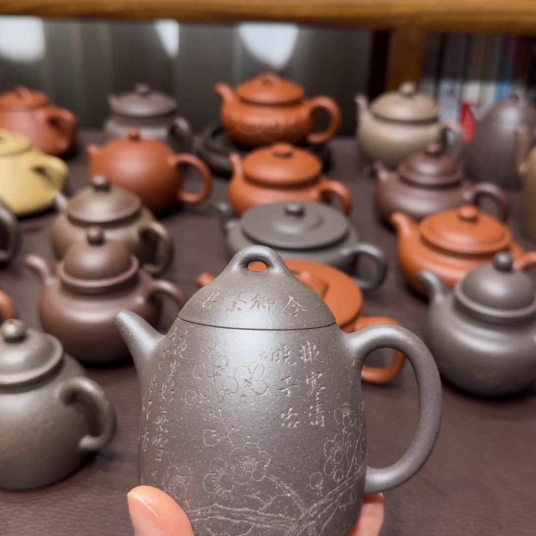 Z***紫砂茶壶天青秦权170cc