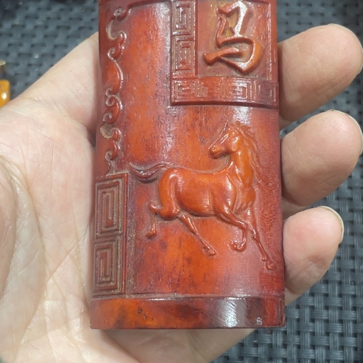 滴血莲花菩提吊坠
