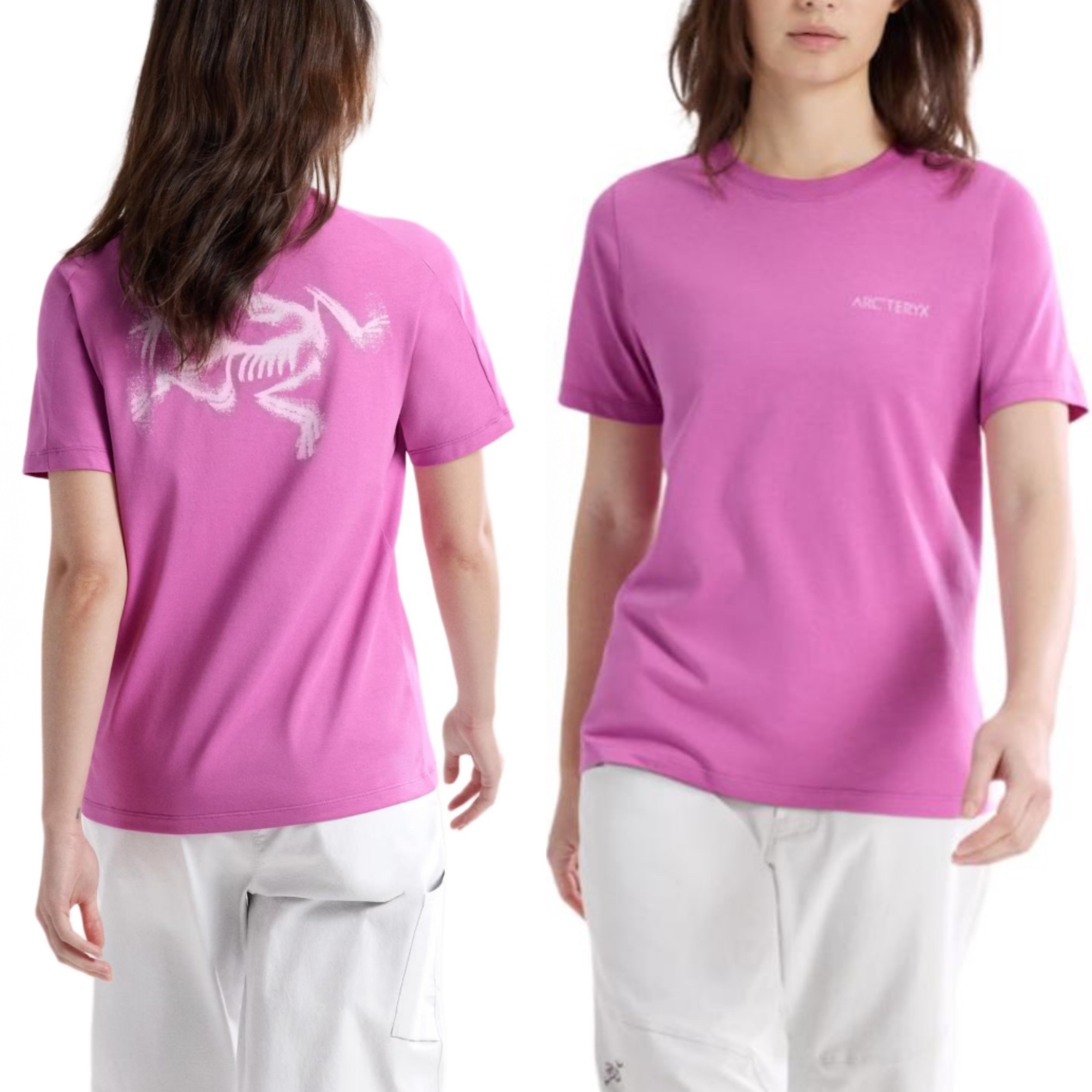 KRAGG SL 印花品牌logo圆领套头短袖 T恤 女款