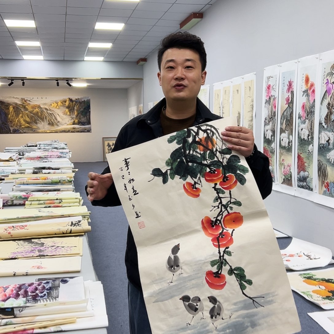 国画国画作品宣纸纯手绘