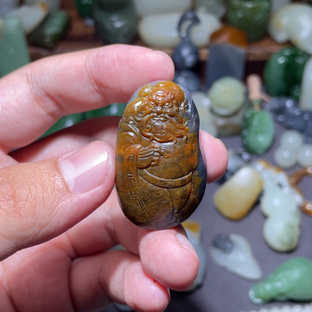 和田玉颈饰未镶嵌陌*