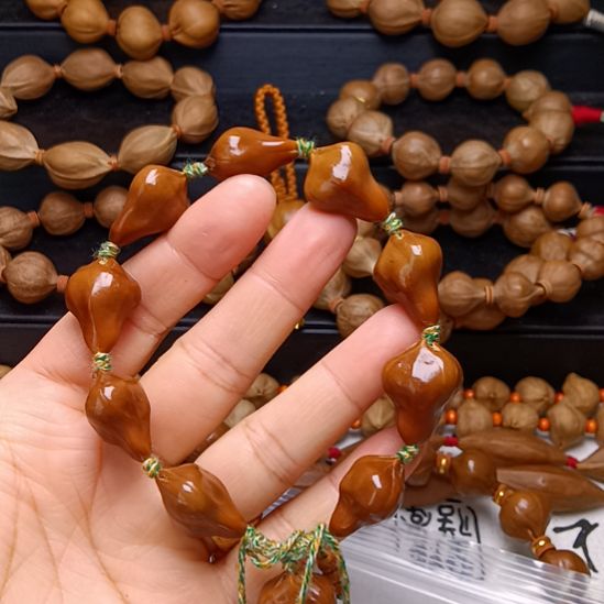 单***馨手串/手链橄榄核橄榄核手串铁核异形1.5+