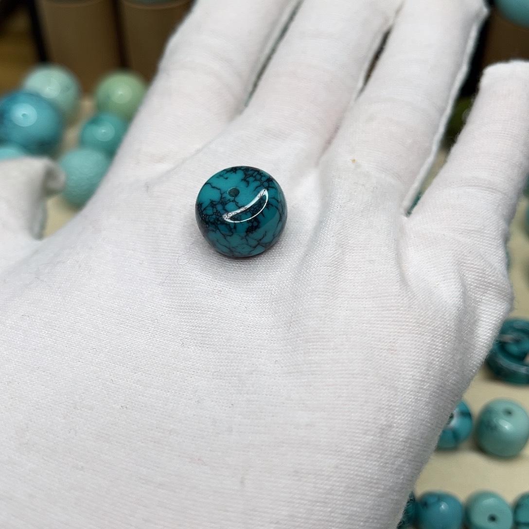 绿松石鼓珠未镶嵌徐****❤