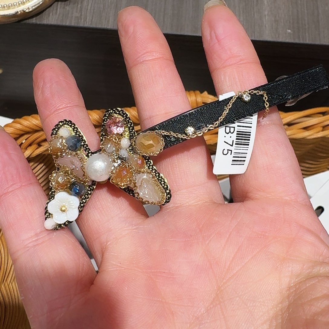 皮质非金属蝴蝶夹子