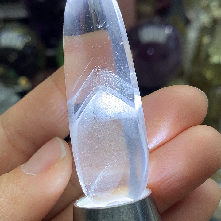 水晶天然水晶千层摆件未镶嵌