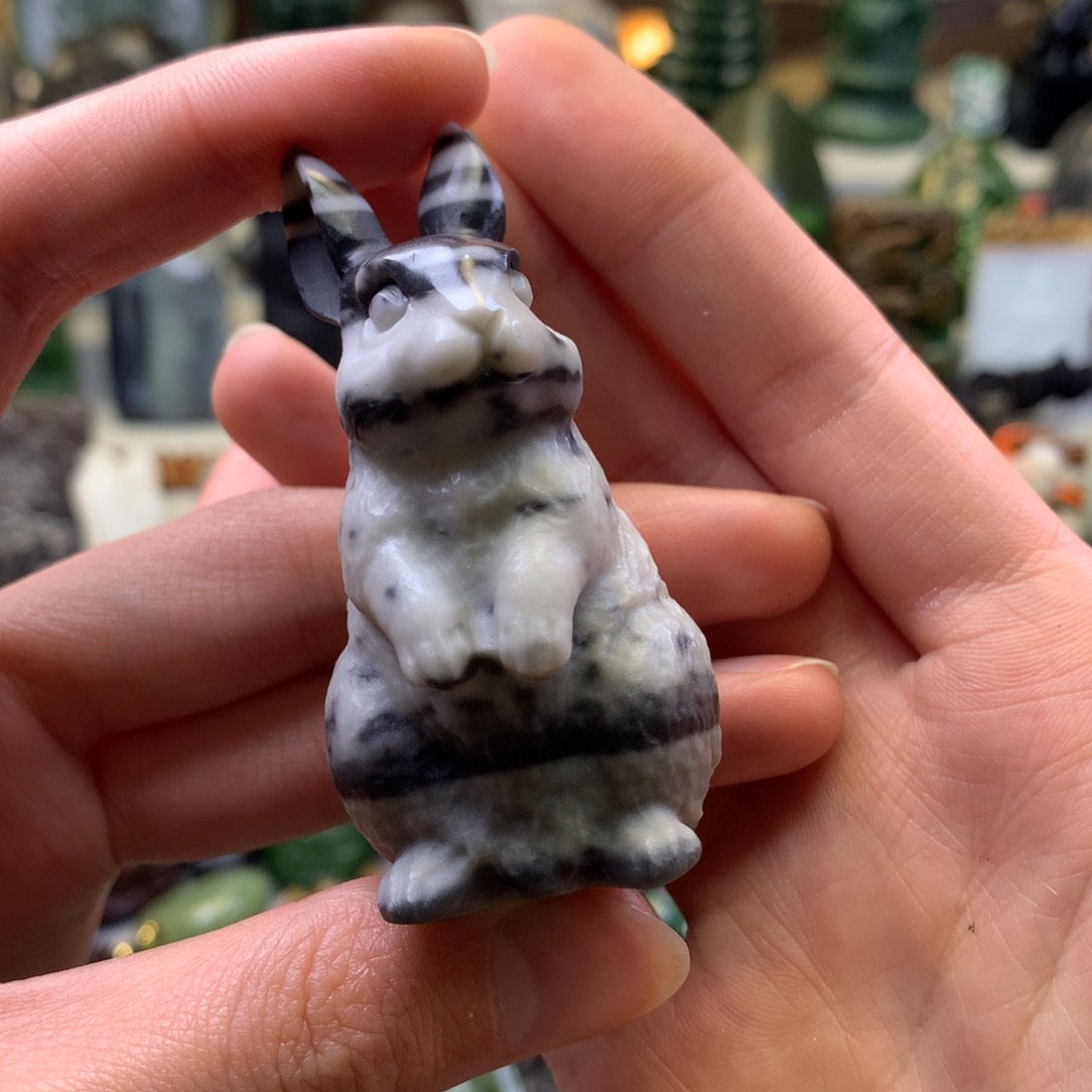 和田玉把件未镶嵌哇*咔