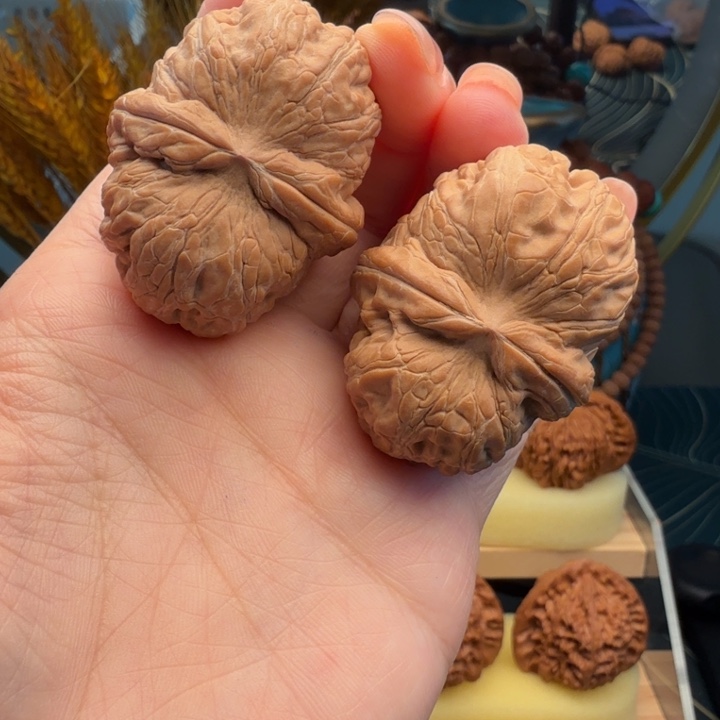 桃核把件元宝 全品45