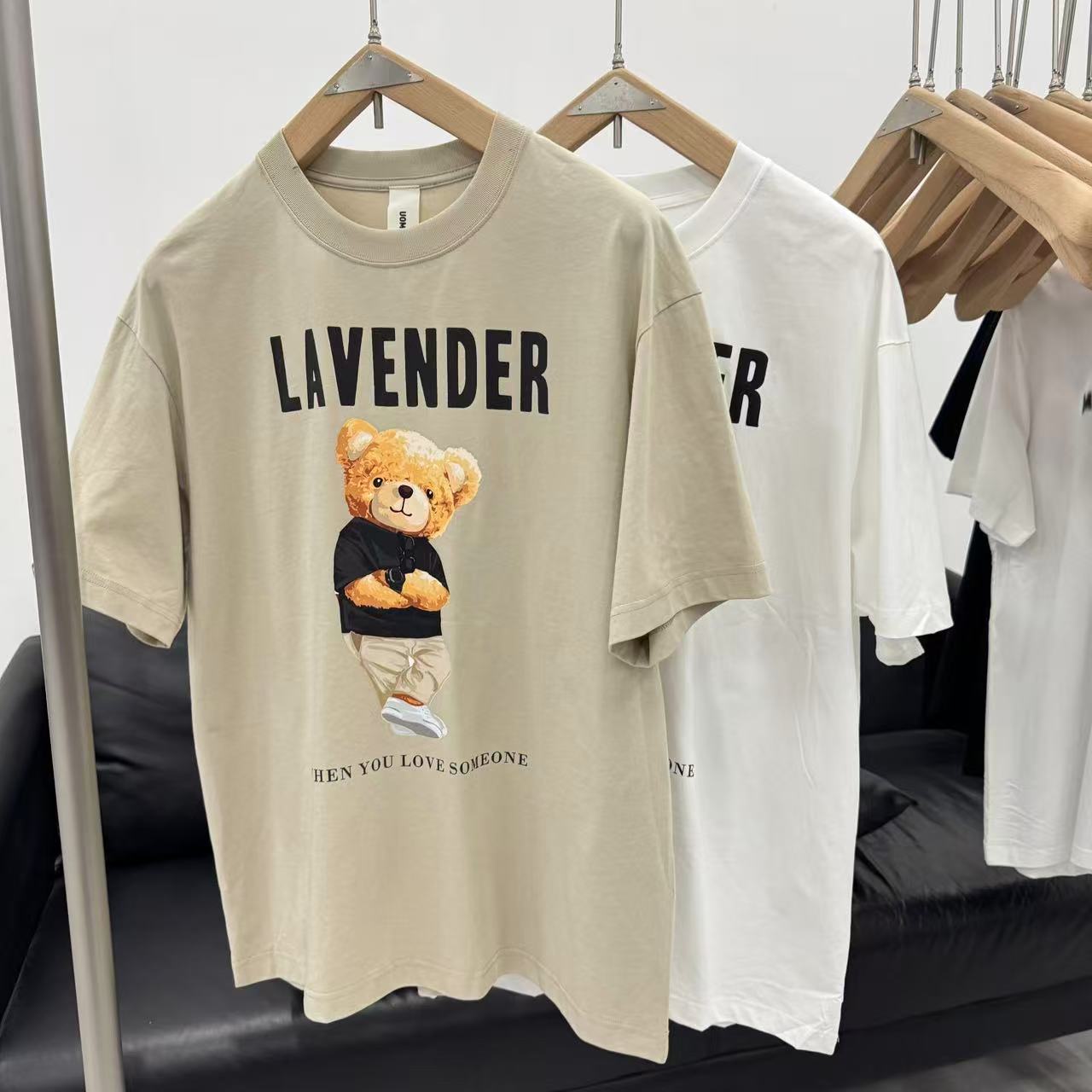 《白色》小众设计时尚潮流短T-35103