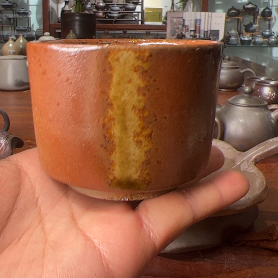 贵台龙窑柴烧茶壶64