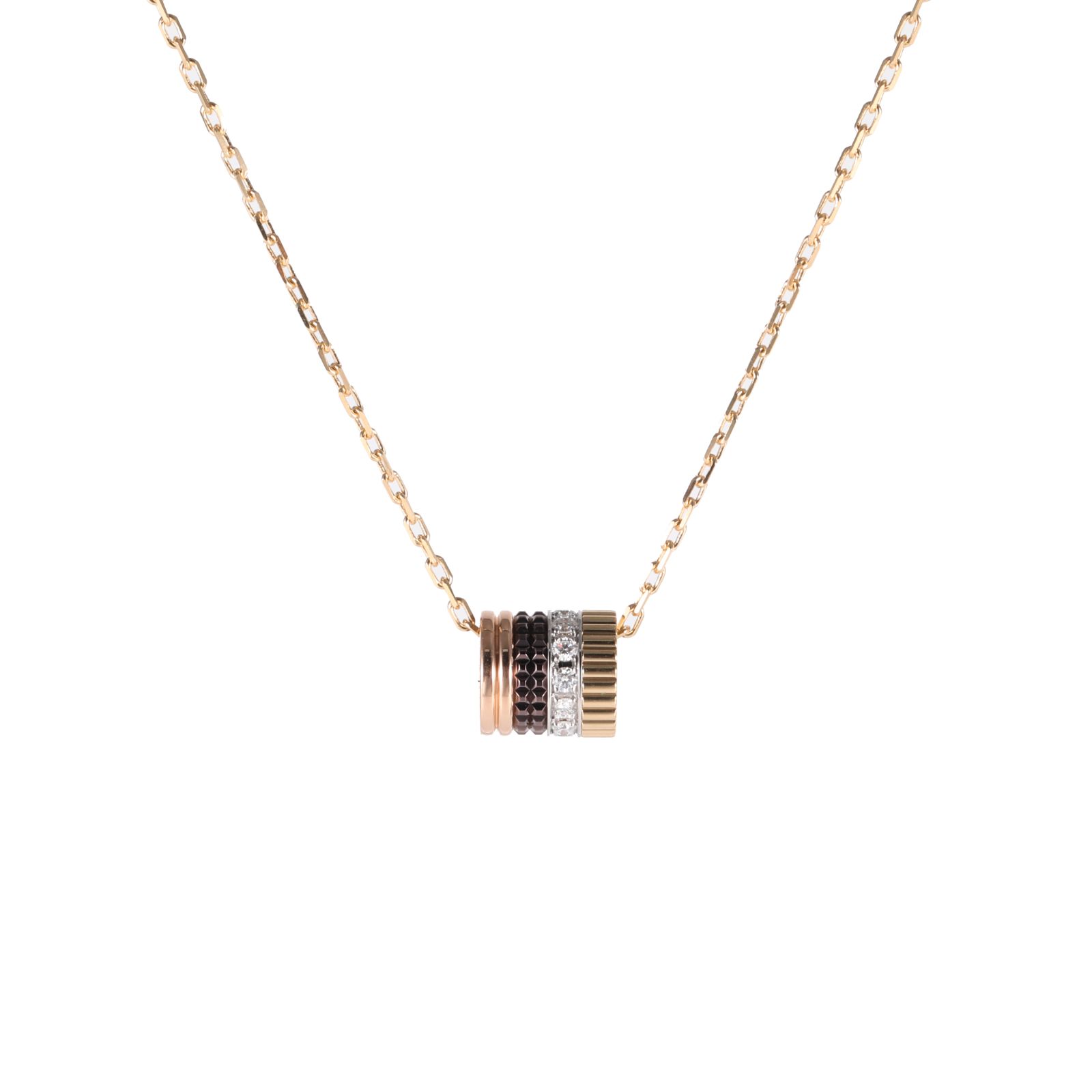 未使用 Boucheron/宝诗龙 【柳柳活动】 Quatre brown吊坠 项链