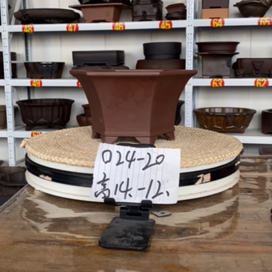 紫砂花盆宜兴紫砂花盆产地直销